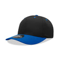 Decky 6024 Mid Profile Structured Hats 5 Panel Curved Bill Snapback Caps