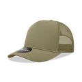 Decky 6040 5 Panel High Profile Structured Cotton/Poly Blend Trucker w/Rope