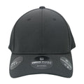 Decky 6102 Pique Low Crow Flex Caps Golf Sports Hats 6 Panel Curved Bill