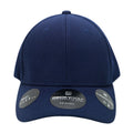 Decky 6102 Pique Low Crow Flex Caps Golf Sports Hats 6 Panel Curved Bill