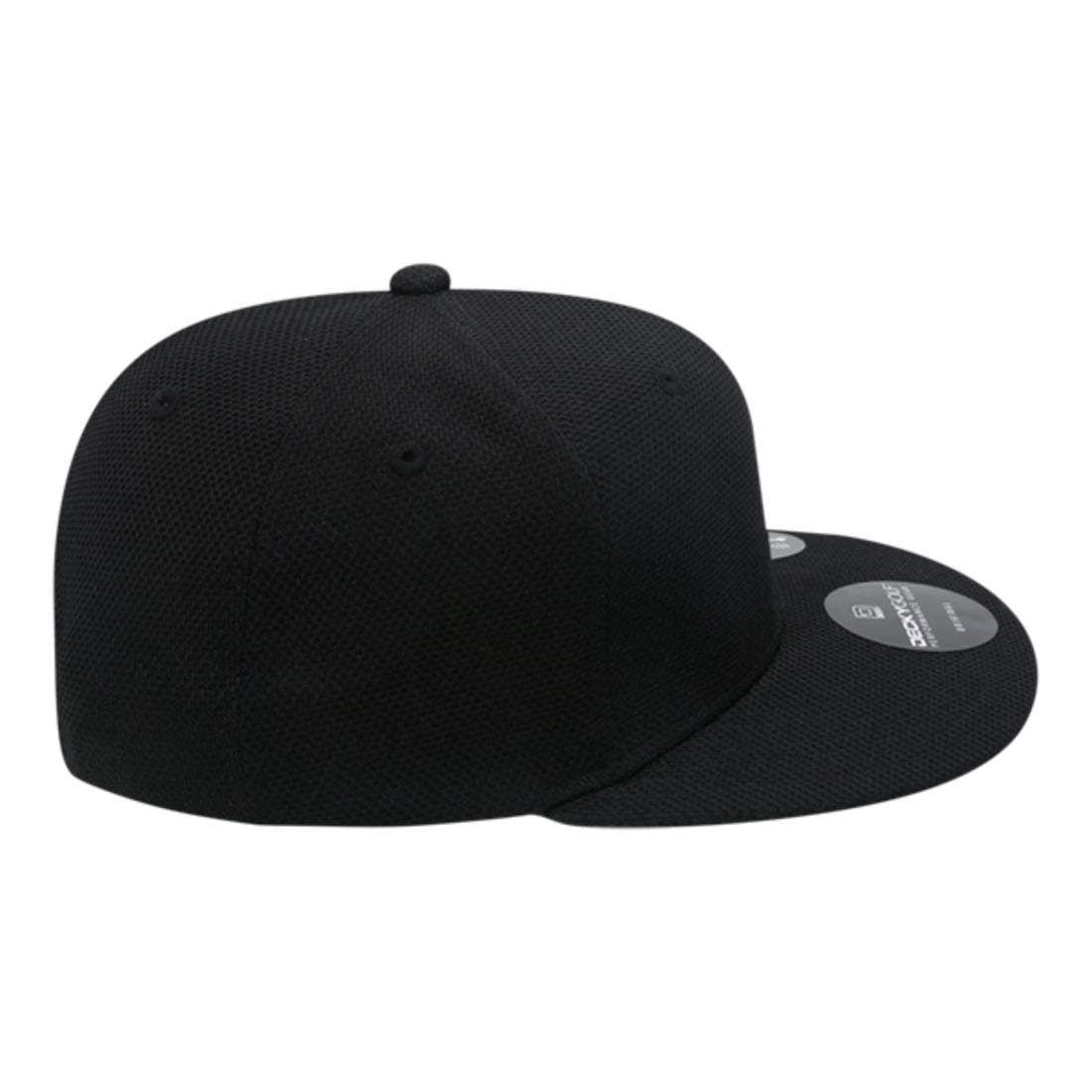 Decky 6103 Pique Pattern Snapback Hats Golf Sports Caps 6 Panel Flat Bill Wholesale