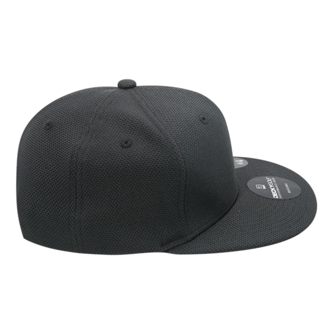 Decky 6103 Pique Pattern Snapback Hats Golf Sports Caps 6 Panel Flat Bill Wholesale
