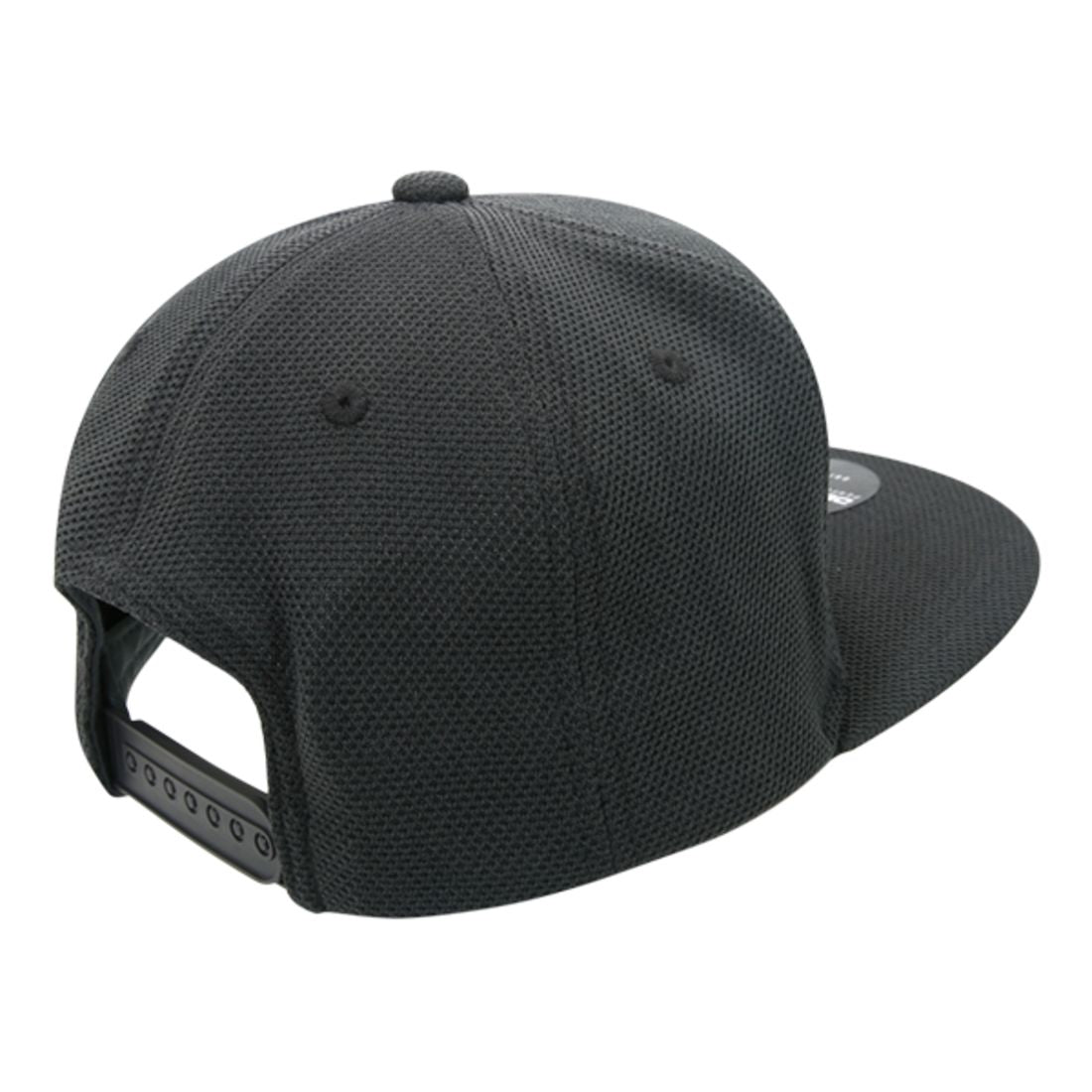 Decky 6103 Pique Pattern Snapback Hats Golf Sports Caps 6 Panel Flat Bill Wholesale