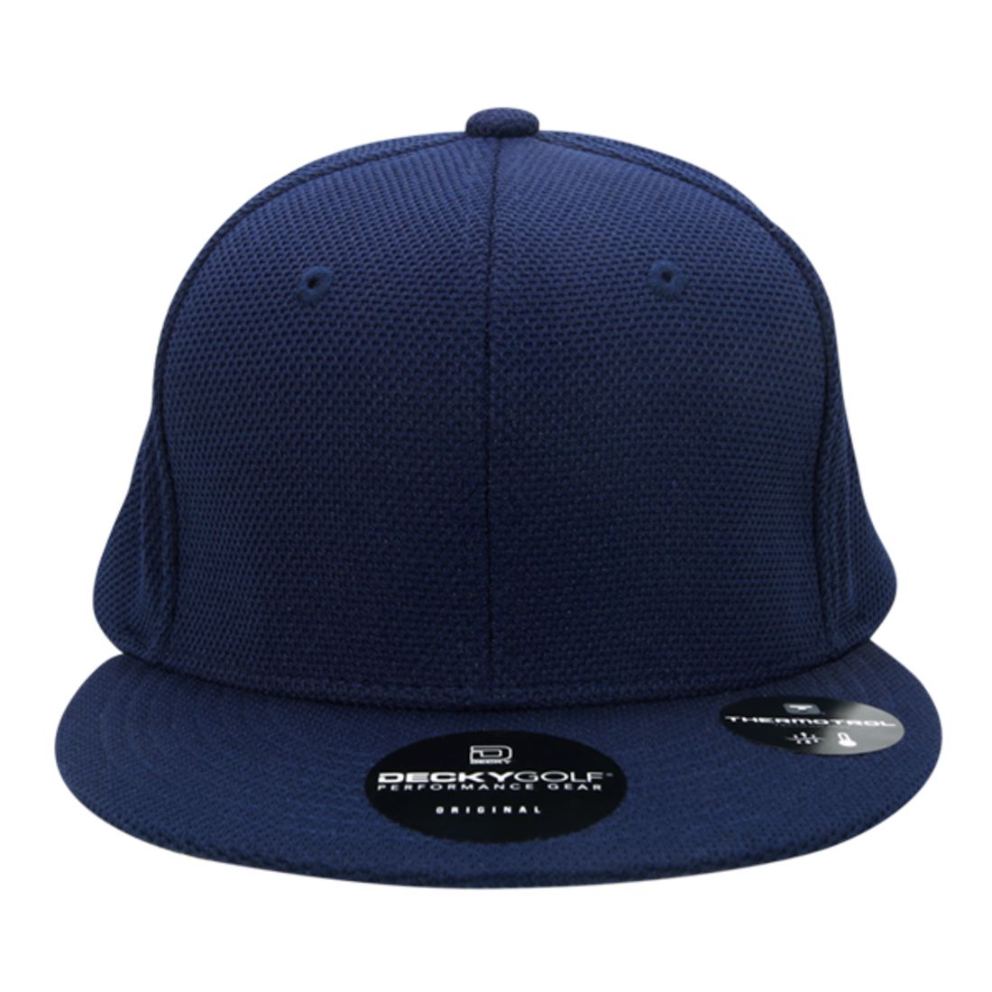 Decky 6103 Pique Pattern Snapback Hats Golf Sports Caps 6 Panel Flat Bill Wholesale