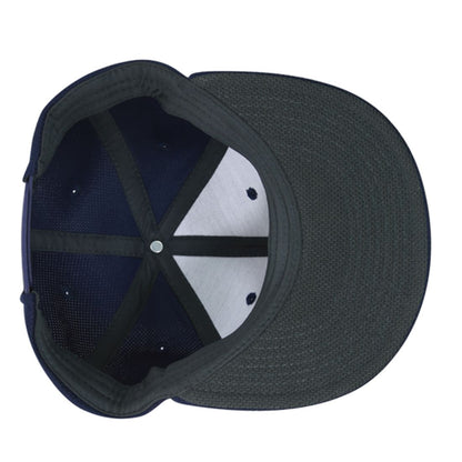 Decky 6103 Pique Pattern Snapback Hats Golf Sports Caps 6 Panel Flat Bill Wholesale