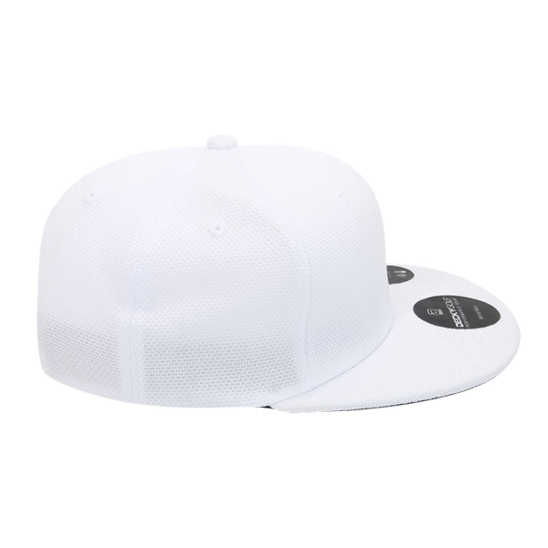 Decky 6103 Pique Pattern Snapback Hats Golf Sports Caps 6 Panel Flat Bill Wholesale
