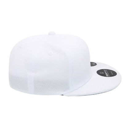 Decky 6103 Pique Pattern Snapback Hats Golf Sports Caps 6 Panel Flat Bill Wholesale