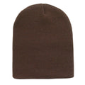 Decky 614 Short Uncuffed Knit Beanies Hats Ski Skull Caps Snug Winter Warm