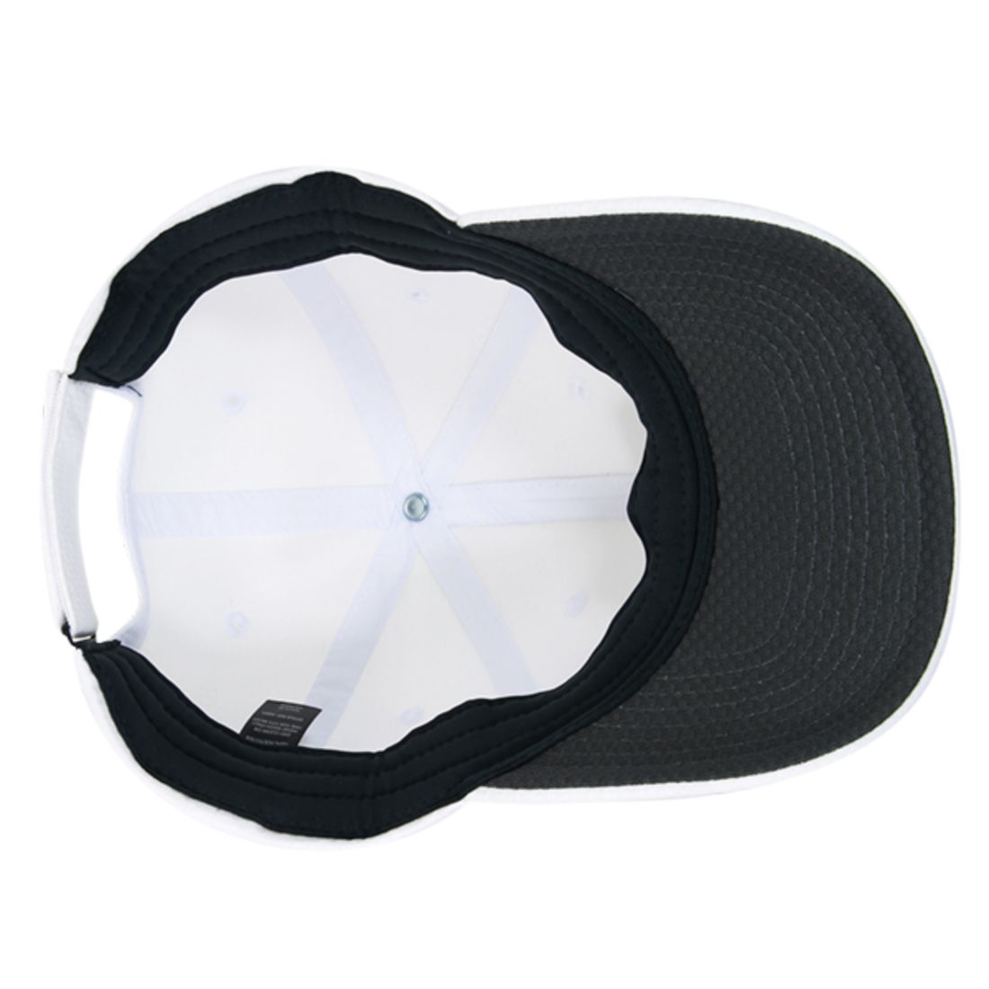 Decky 6111 Pique Pattern Low Crown Hats 7 Panel Curved Bill Performance Caps Wholesale
