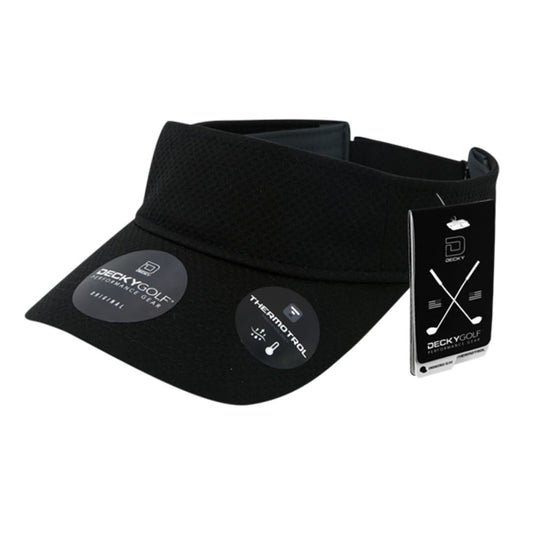 Decky 6111 Pique Pattern Low Crown Hats 7 Panel Curved Bill Performance Caps Wholesale - Star Hats & Embroidery