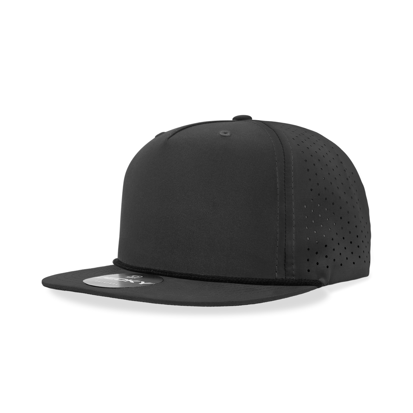 Decky 6226 5 Panel High Profile Relaxed Perforated Performance Rope Hats