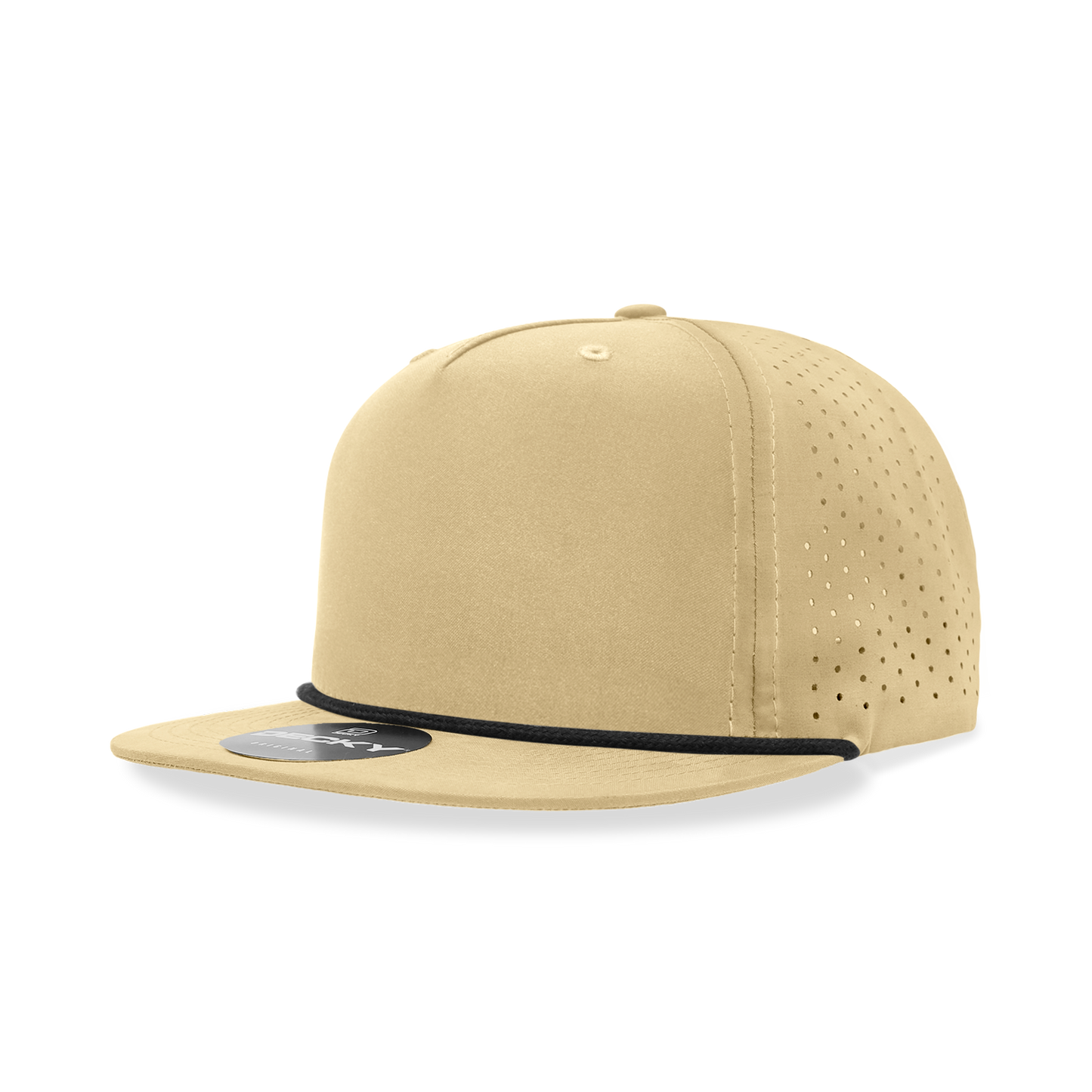 Decky 6226 5 Panel High Profile Relaxed Perforated Performance Rope Hats