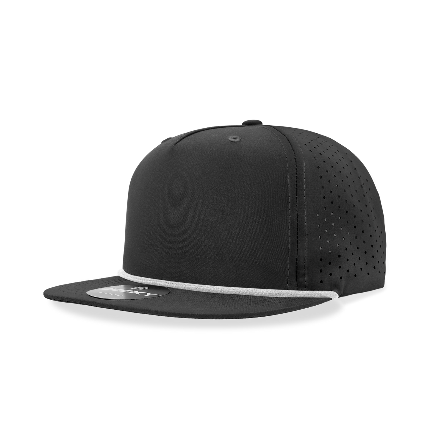 Decky 6226 5 Panel High Profile Relaxed Perforated Performance Rope Hats