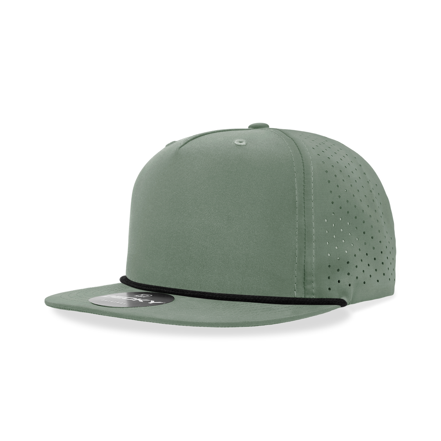 Decky 6226 5 Panel High Profile Relaxed Perforated Performance Rope Hats