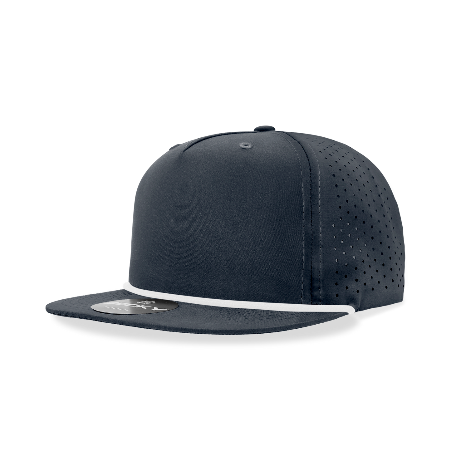 Decky 6226 5 Panel High Profile Relaxed Perforated Performance Rope Hats