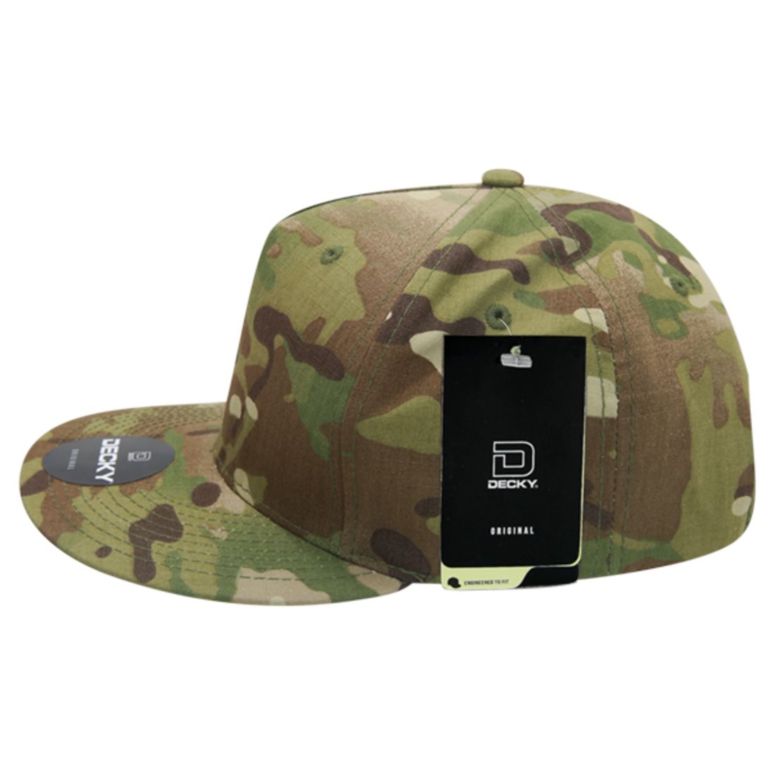 Decky 6111 Pique Pattern Low Crown Hats 7 Panel Curved Bill Performance Caps Wholesale