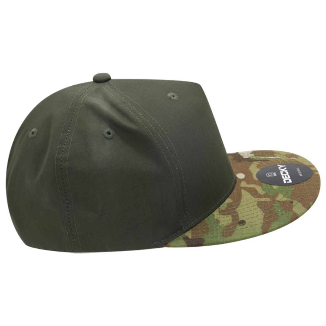 Decky 6111 Pique Pattern Low Crown Hats 7 Panel Curved Bill Performance Caps Wholesale