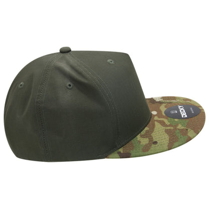 Decky 6111 Pique Pattern Low Crown Hats 7 Panel Curved Bill Performance Caps Wholesale