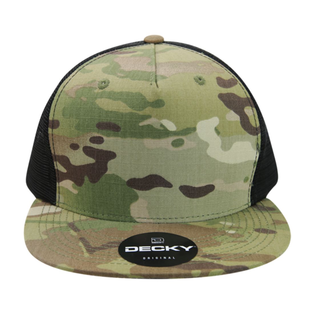 Decky 6111 Pique Pattern Low Crown Hats 7 Panel Curved Bill Performance Caps Wholesale