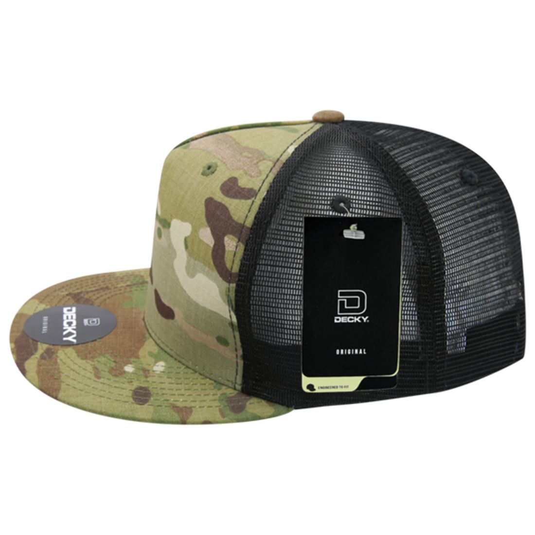 Decky 6111 Pique Pattern Low Crown Hats 7 Panel Curved Bill Performance Caps Wholesale