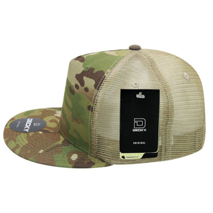 Decky 6111 Pique Pattern Low Crown Hats 7 Panel Curved Bill Performance Caps Wholesale