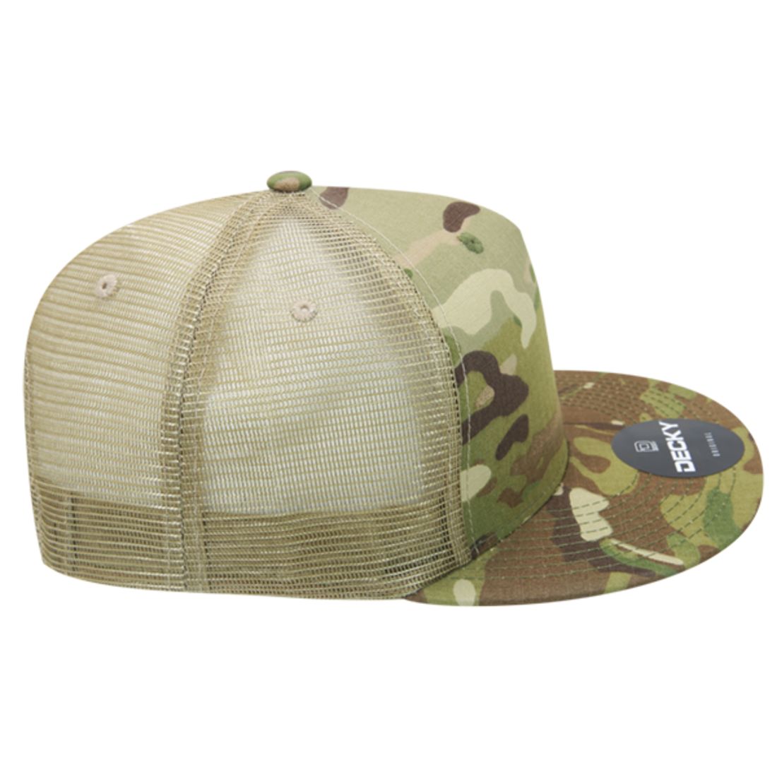 Decky 6111 Pique Pattern Low Crown Hats 7 Panel Curved Bill Performance Caps Wholesale