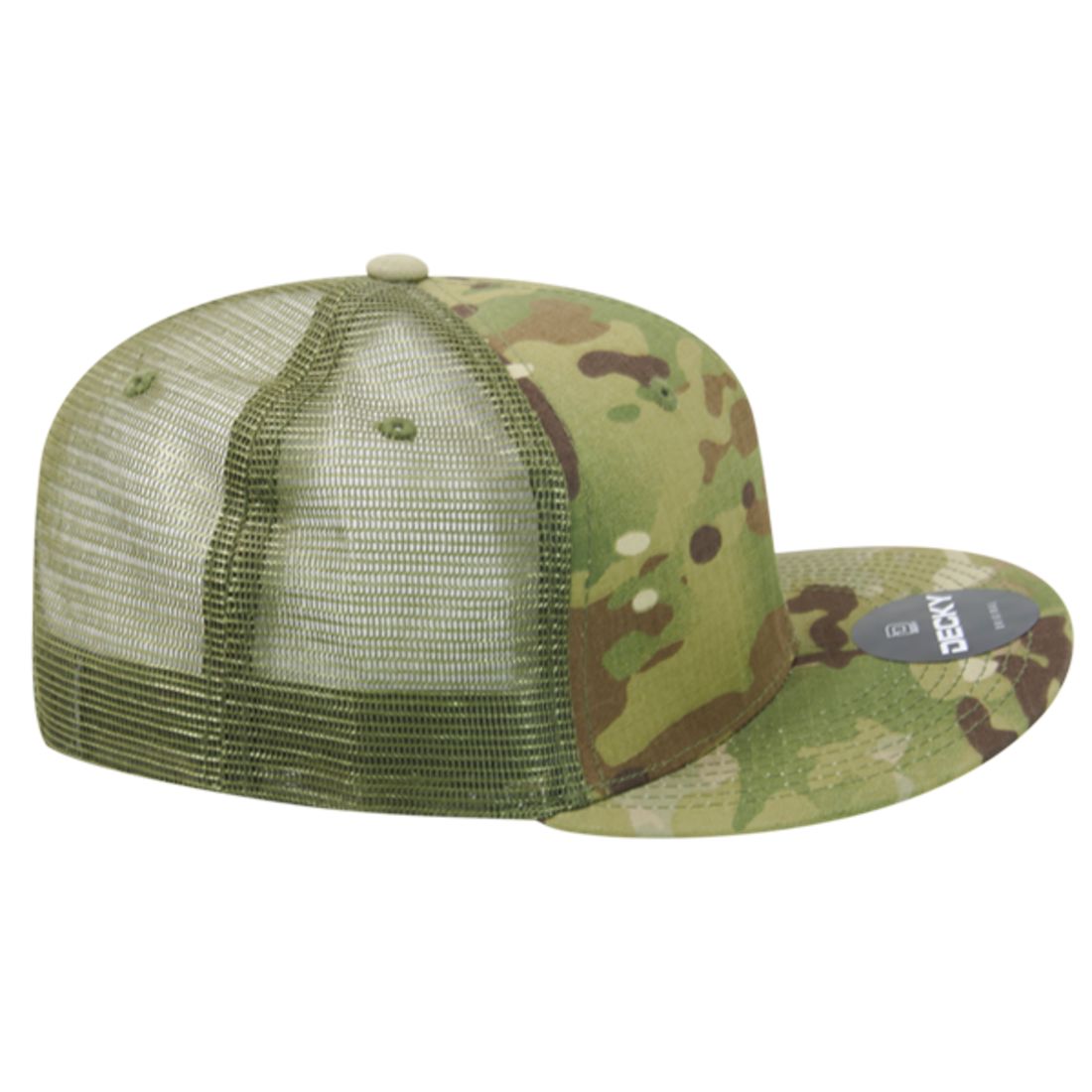 Decky 6111 Pique Pattern Low Crown Hats 7 Panel Curved Bill Performance Caps Wholesale