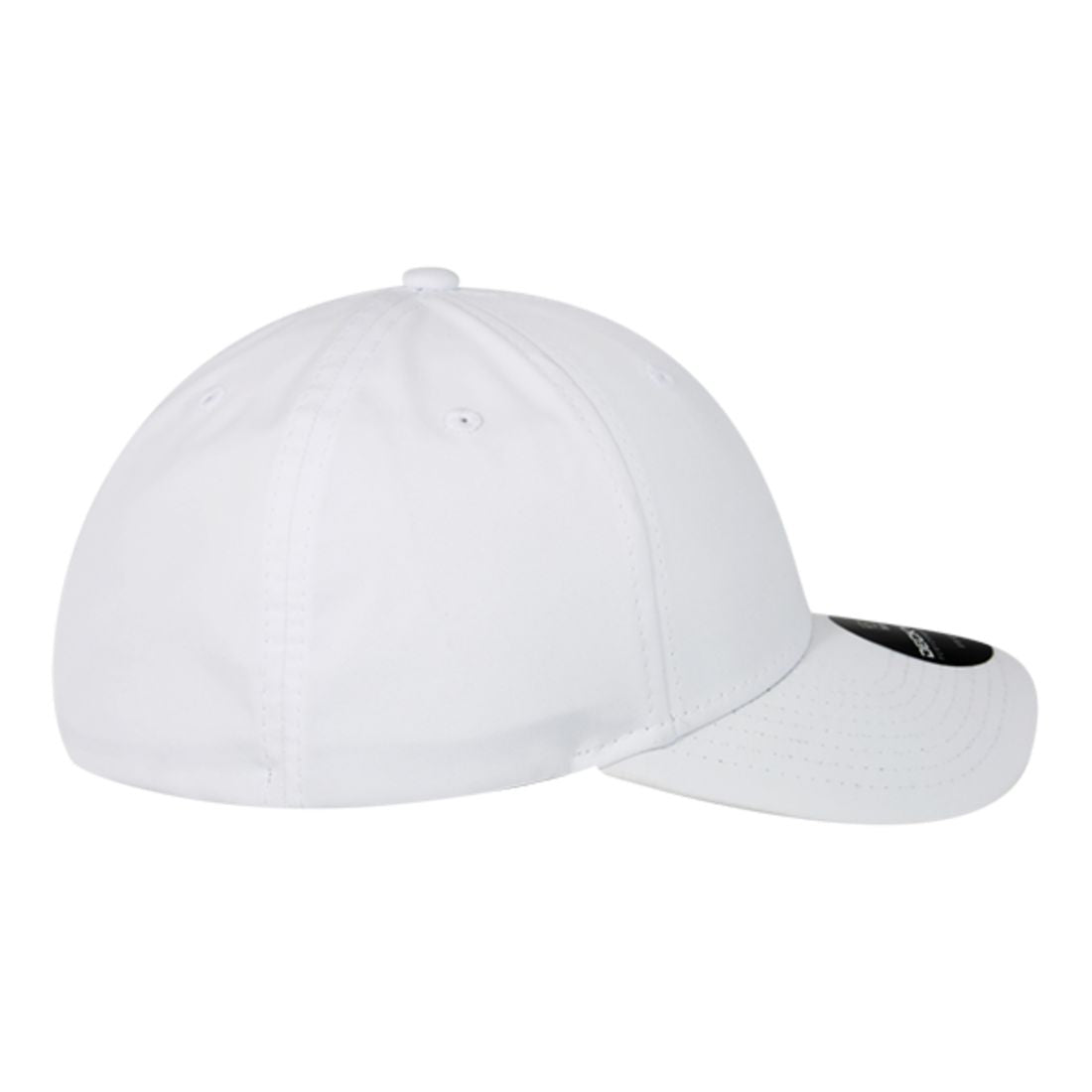 Decky 6111 Pique Pattern Low Crown Hats 7 Panel Curved Bill Performance Caps Wholesale