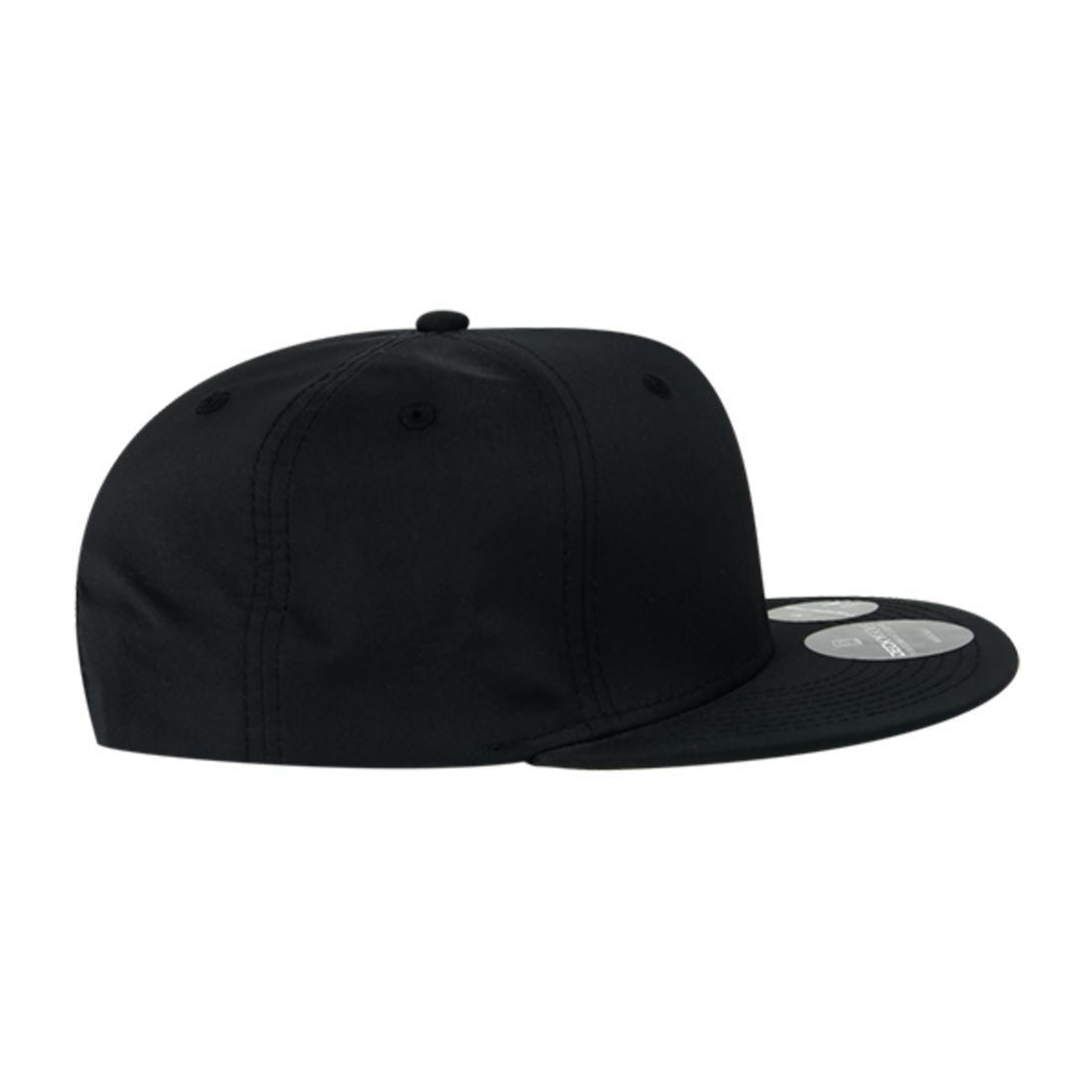 Decky 6111 Pique Pattern Low Crown Hats 7 Panel Curved Bill Performance Caps Wholesale