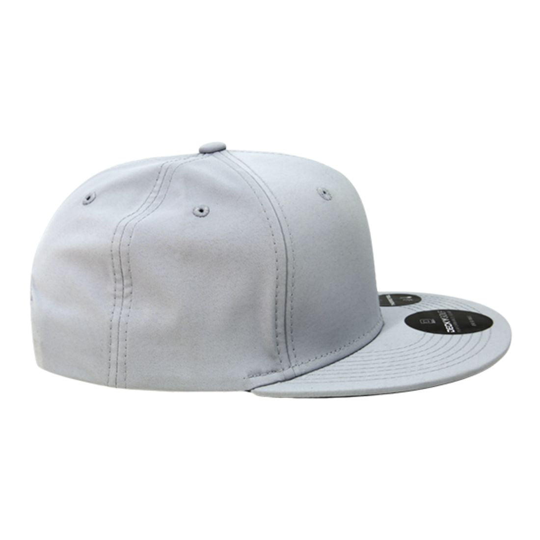 Decky 6111 Pique Pattern Low Crown Hats 7 Panel Curved Bill Performance Caps Wholesale