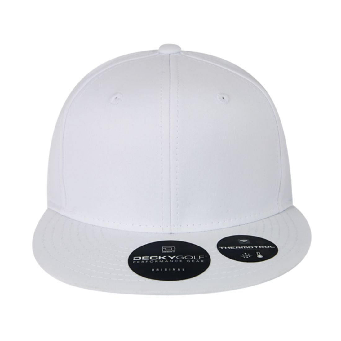 Decky 6111 Pique Pattern Low Crown Hats 7 Panel Curved Bill Performance Caps Wholesale