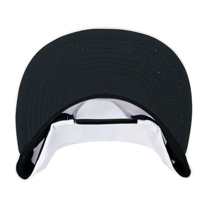 Decky 6111 Pique Pattern Low Crown Hats 7 Panel Curved Bill Performance Caps Wholesale