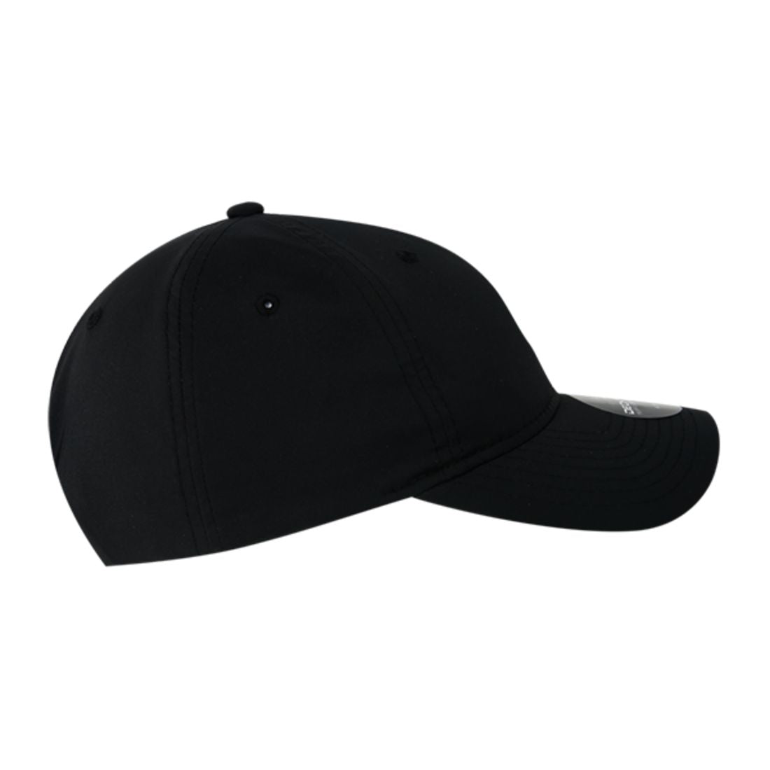 Decky 6111 Pique Pattern Low Crown Hats 7 Panel Curved Bill Performance Caps Wholesale
