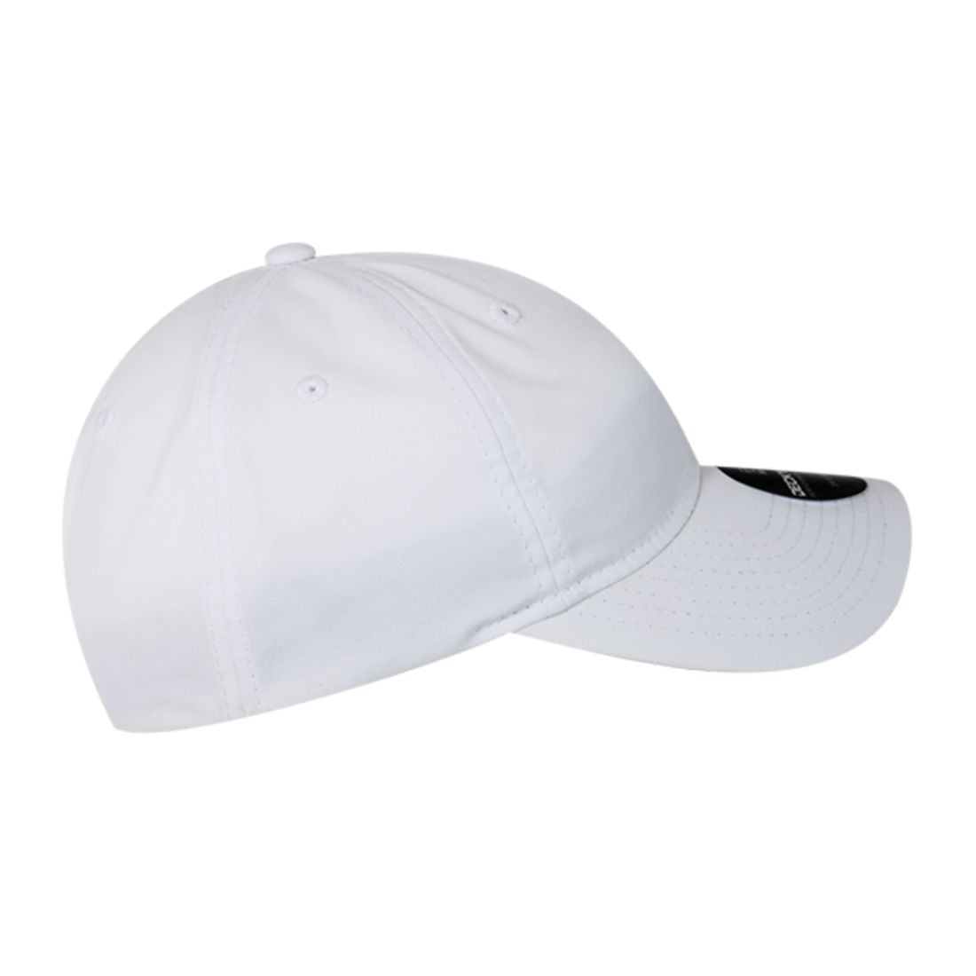 Decky 6111 Pique Pattern Low Crown Hats 7 Panel Curved Bill Performance Caps Wholesale