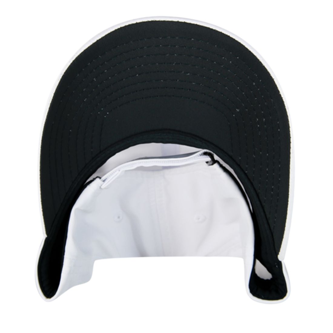 Decky 6111 Pique Pattern Low Crown Hats 7 Panel Curved Bill Performance Caps Wholesale