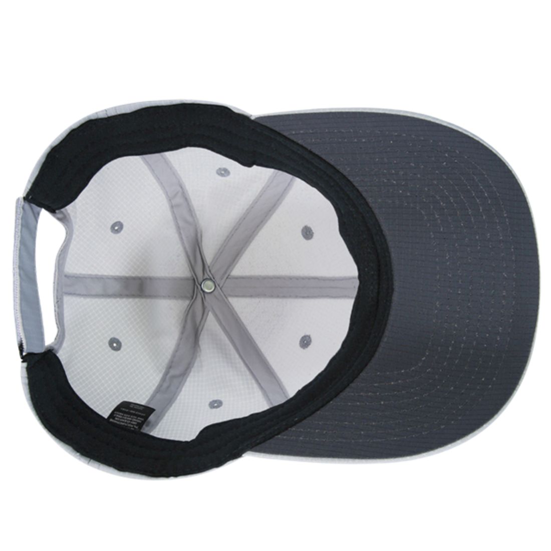 Decky 6111 Pique Pattern Low Crown Hats 7 Panel Curved Bill Performance Caps Wholesale