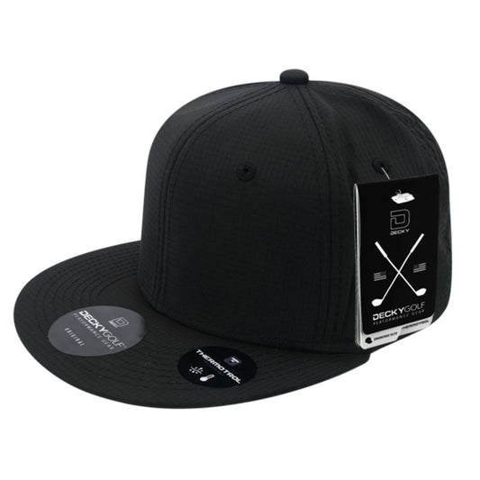 Decky 6111 Pique Pattern Low Crown Hats 7 Panel Curved Bill Performance Caps Wholesale - Star Hats & Embroidery