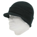 Decky 8009 Hybricap Knit Beanies Hats Ski Visor Caps Thick Winter Warm