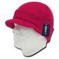 Decky 8009 Hybricap Knit Beanies Hats Ski Visor Caps Thick Winter Warm