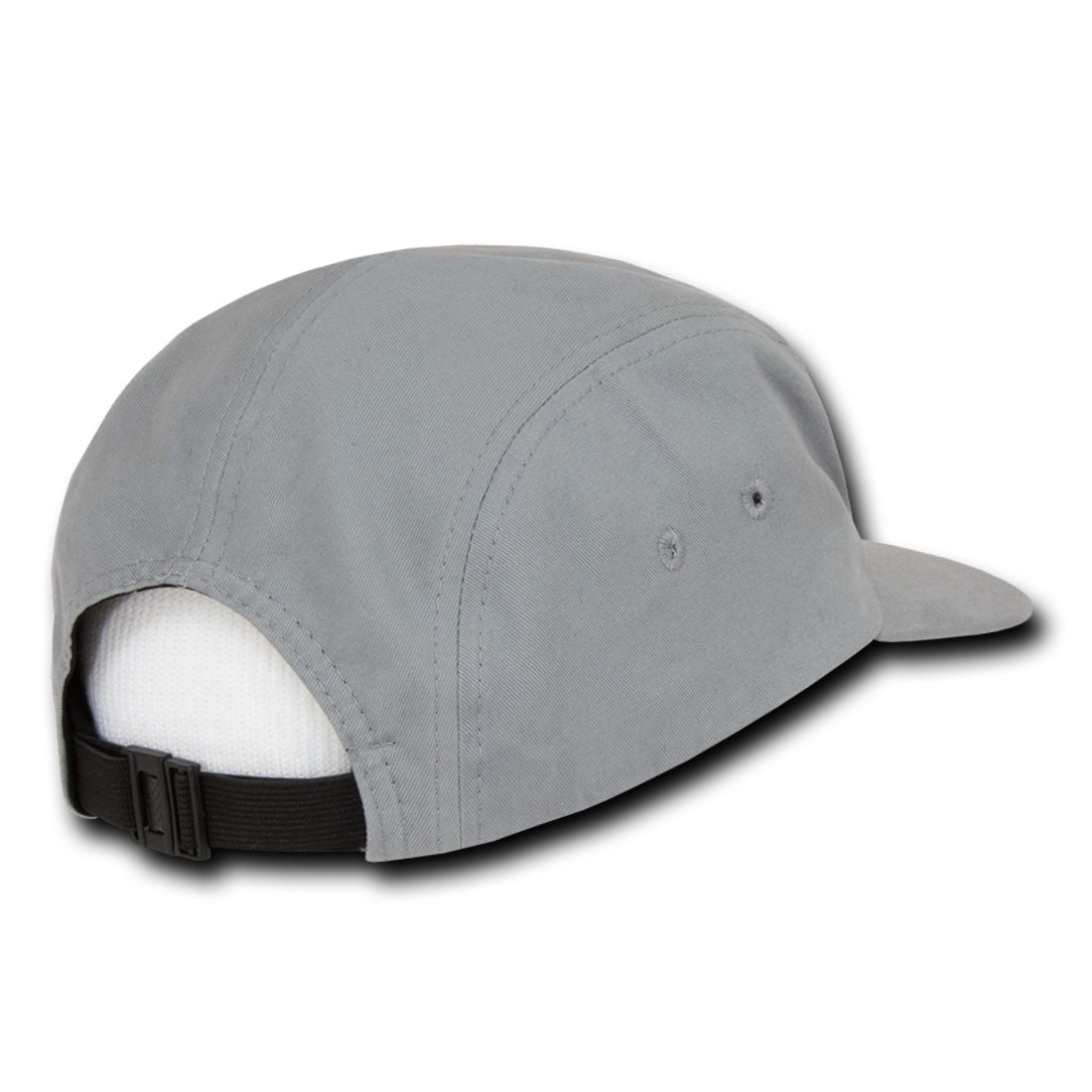 Decky 985 5 Panel Racer Racing Hats Solid Jockey Camper Biker Camo Caps