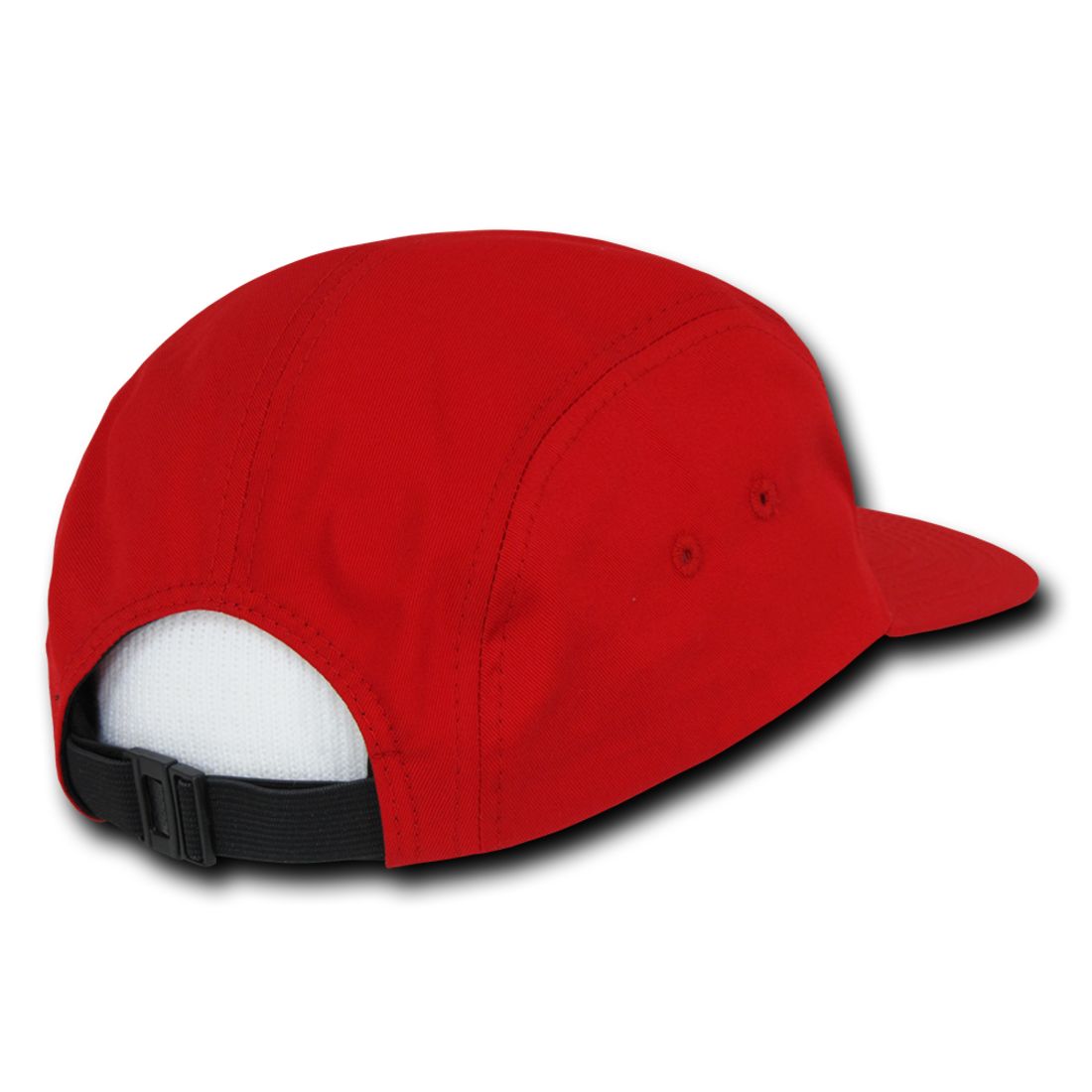 Decky 985 5 Panel Racer Racing Hats Solid Jockey Camper Biker Camo Caps