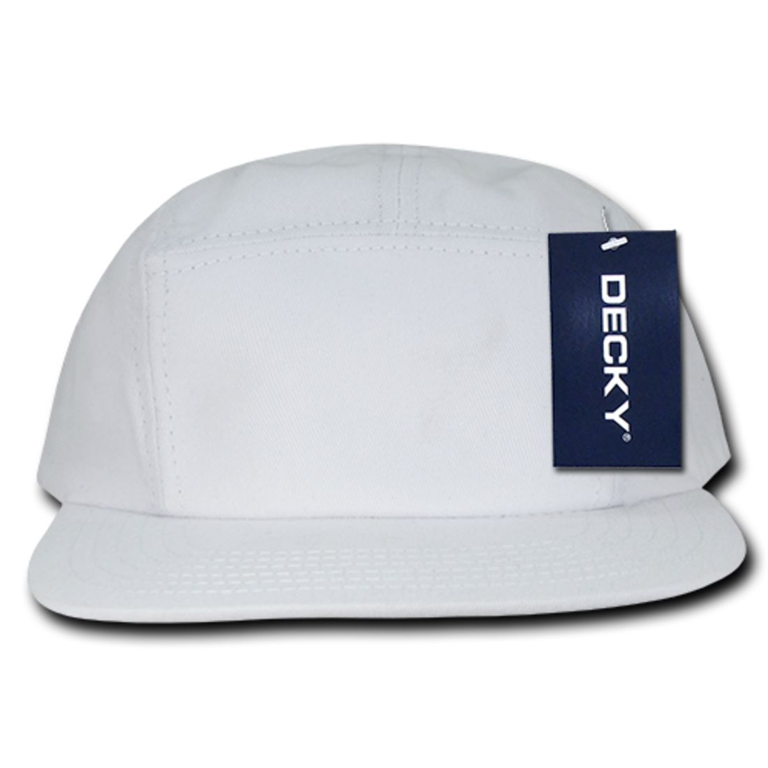 Decky 985 5 Panel Racer Racing Hats Solid Jockey Camper Biker Camo Caps