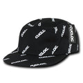 Cuglog C10 Logo Printed Racer Racing Jockey Biker Hats 5 Panel Caps Men Wome