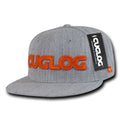 Cuglog C23 All Day Constructed Snapback Hats 6 Panel Flat Bill Caps Sports