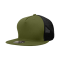 Decky 1040 Trucker Snapback Hats 5 Panel Caps High Profile Structured Blank Wholesale