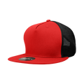 Decky 1040 Trucker Snapback Hats 5 Panel Caps High Profile Structured Blank Wholesale