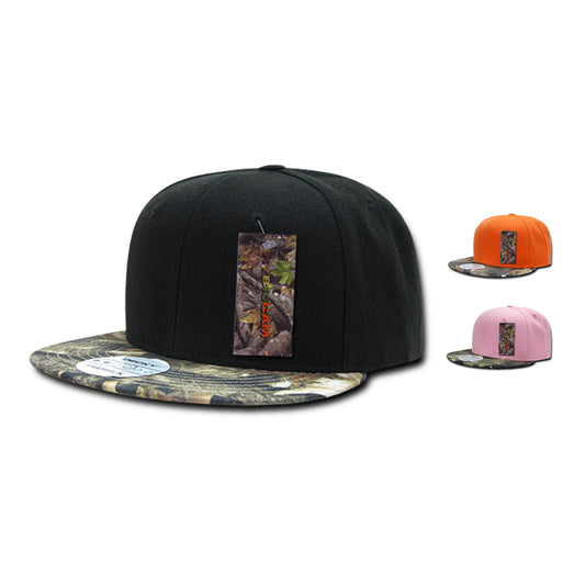 Decky 390 Camouflage Hybricam Snapback Hats 6 Panel Baseball Caps - Star Hats & Embroidery