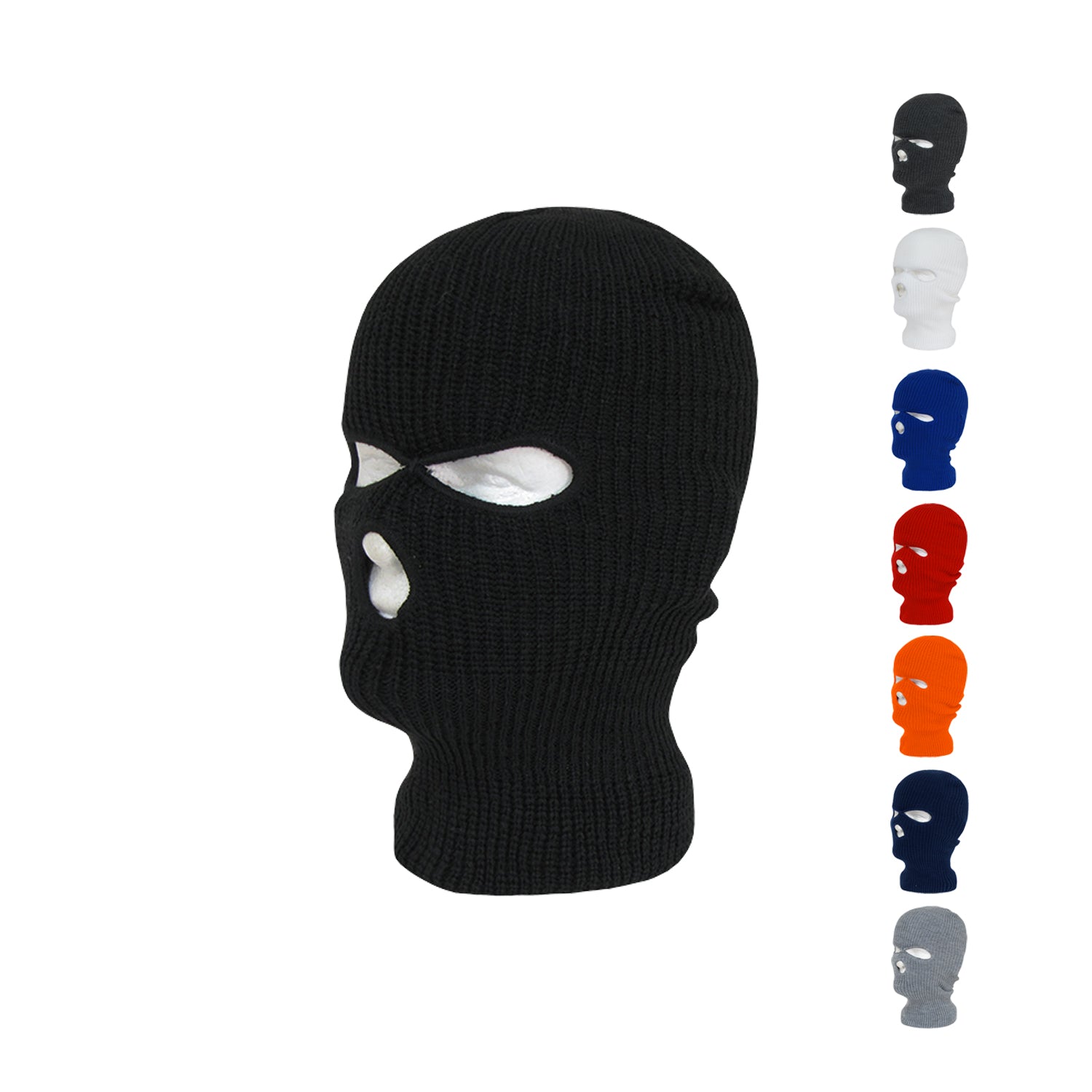 Decky 970 3 Hole Ski Face Masks Knit Beanies Balaclava Winter Caps ...