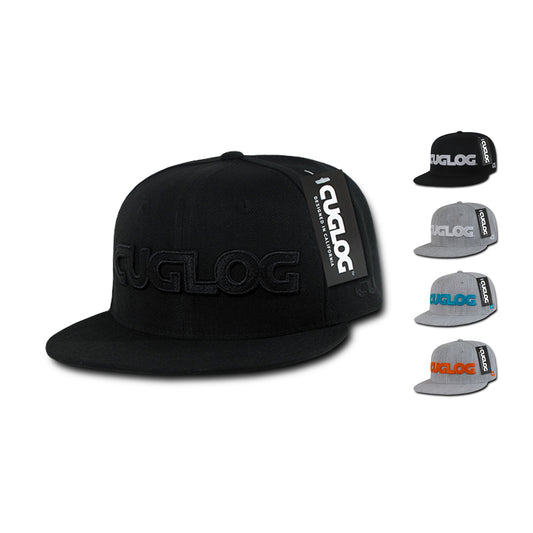 Cuglog C23 All Day Constructed Snapback Hats 6 Panel Flat Bill Caps Sports - Star Hats & Embroidery