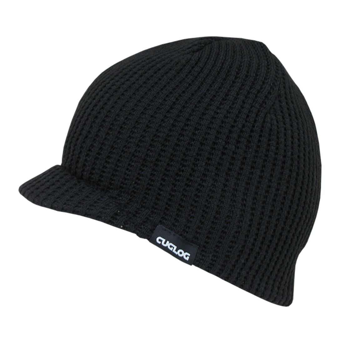 Cuglog K006 McKinley Waffle Knit Visor Beanies Hats Winter Ski Caps 